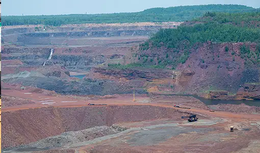 Continue reading about The Hull-Rust-Mahoning Open Pit Iron Mine in Minnesota.