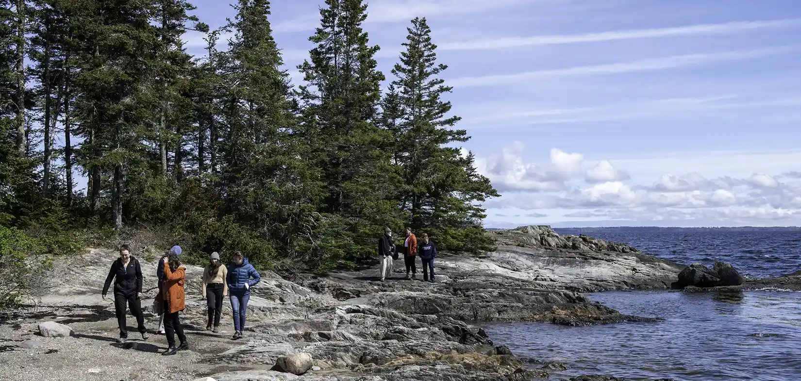 Islesboro, Main Energy Jamboree organizers meet and greet at the town beach.